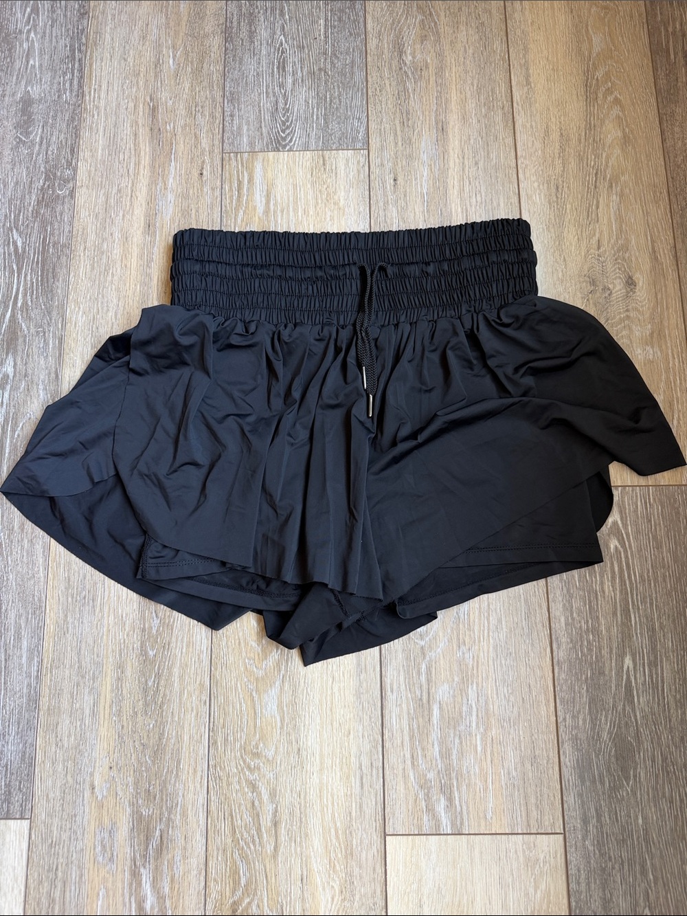 Women’s Elastic Waist Skirt-Shorts in Pink, Black, Navy, Gray (NWOT) - Picture 5 of 6